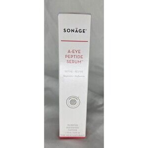 Sonage A-Eye Peptide Serum 0.5 fl oz/ 15 ml Full Size Eye Skincare New
